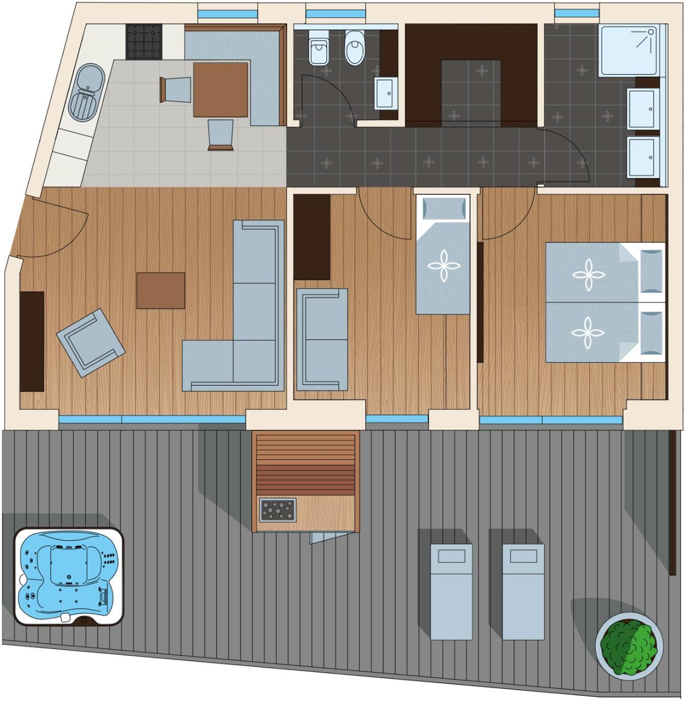 Apartments Aois 4 Elements Suits La Valle Buitenkant foto
